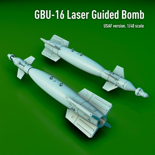 GBU-16 Laser Guided Bomb. USAF version.