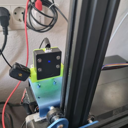 CR10 V2/ V3 spool holder, filament sensor and cr touch mount 3D model