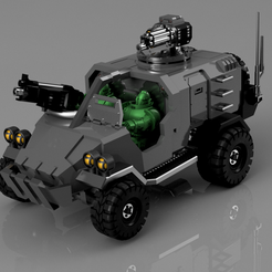 Land-Buggy-v6.png Download STL file Land Buggy • 3D printable template, Craftos