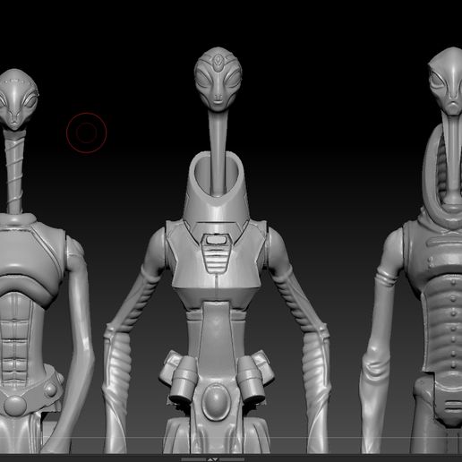 screenshot.382.jpg STAR WARS .STL The Bad batch OBJ. Kamino characters 3d KENNER STYLE ACTION FIGURE.