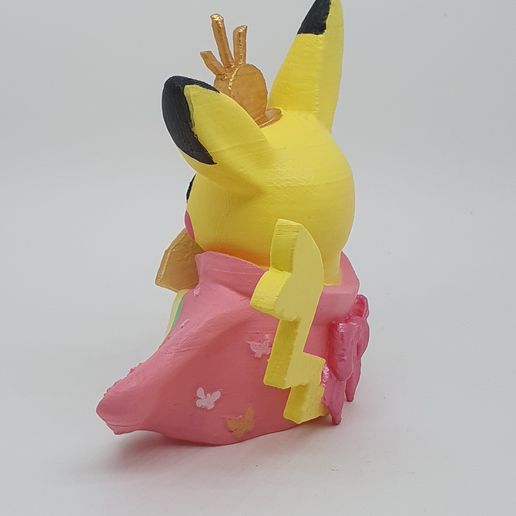 pikachu pink dress Pokemon - Brandclub - Girls' Pokemon Pikachu Floral Organza Puff Dress
