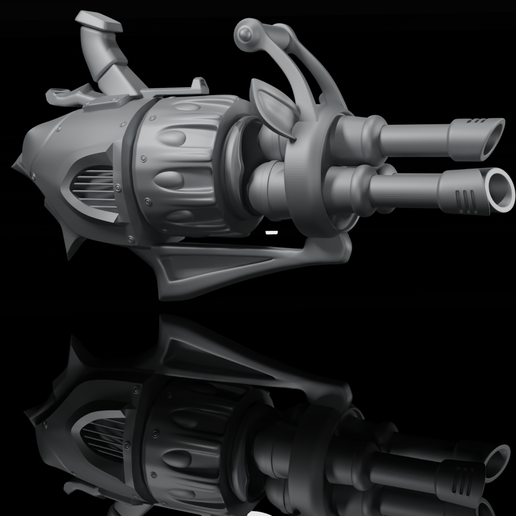 Jinx PowPow Minigun - League of Legends Cosplay - LOL 3D print model 3D model