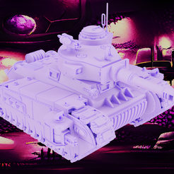 Dornite-Render.png STL file Dornish Russ Battle Tank (The Sigismund)・3D print object to download, Ceispherus