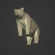 I17.jpg LowPoly Bear Statue