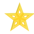 STAR 1.png christmas star tree ornament