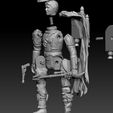 ScreenShot866.jpg Fichier OBJ Star Wars LA MANDALORIENNE figurine style Kenner. saison 2・Design pour impression 3D à télécharger