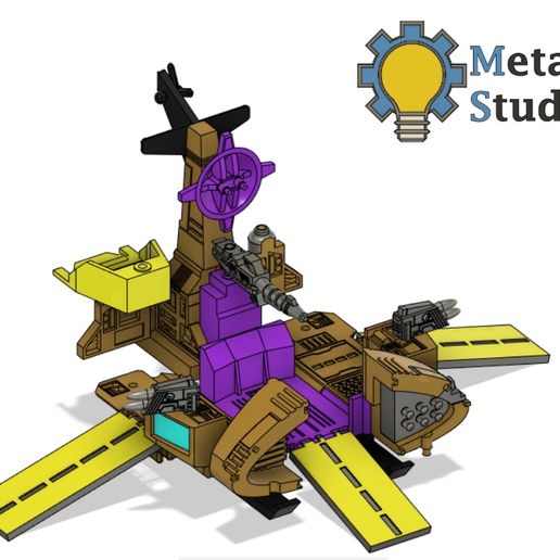 🤖 Transformers Micromaster Helicopter Base (not Skyhopper Base)・ 3D ...