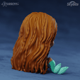 halle06.png Ariel Chibi Little Mermaid Movie Live Action Custom models No supports
