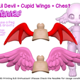 nna.png [ORIANNA BJD] - Devil and Cupid wings + Chests for Orianna BJD - (For FDM and SLA Printing)
