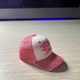 Cap.jpg Baseball Cap - Miniature 3D model for action figures