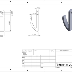 Crochet 20 MM.png Archivo STL gratuito HooK・Idea de impresión 3D para descargar