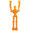 il_fullxfull.4723065069_a54x.webp 3d Print STL File 3D Printable Fully Articulated Action Figure "Flexifriend" - Customizable & Open Source Toy for Creative Play