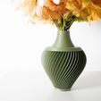 DSC06521.jpg The Kumo Vase, Modern and Unique Home Decor for Dried and Preserved Flower Arrangement  | STL File