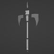 h1.jpg Shao Kahn axe from MK1 - Gregarian War Blade