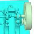 Bearings-Assembly.jpg 3D Print 4 Stroke Single Cylinder Air Engine