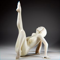 Miniature-Naked-Female.jpg Файл STL Миниатюрная голая женщина・Шаблон для 3D-печати для загрузки