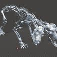 Unbenannt22.JPG STL file Unknown Creatures - Cerberus Skeleton・3D printer model to download