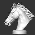 07.png Horse Head AM22 3D print model