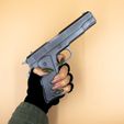 IMG_3746.jpg Pistol Colt M1911 Prop removable magazine practice fake training gun