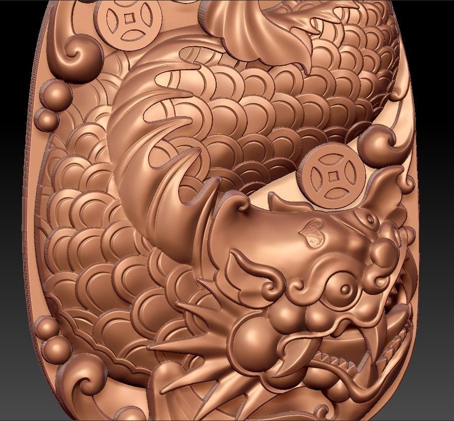dragon_fish6.jpg Free STL file dragon fish creature・3D printing template to download, stlfilesfree