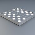 11.jpg Checkers Board Game 3D Print Model