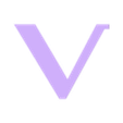 VM.stl Letters and Numbers RESIDENT EVIL | Logo
