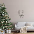 Reindeer-I-Wall-Decor-Simulation.png Christmas: Reindeer I Wall Decor