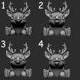 All-heads.jpg Reindeer the flexi toy print in place
