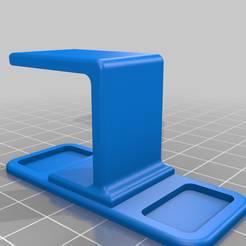 WallHook_wide_with_Stapler.png Free STL file Wall wide hook by stapler・3D printer design to download