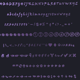 1.png 3D letters, numbers, symbols, special characters, and signs