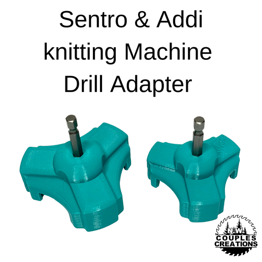 knitting machine adapter - addi 3D model