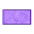 Rocks012_BRACINGS_60x30mm_rect_base_hollow_PRINT.stl Set de Bases Cuadradas y Rectangulares - Rocas 12 Texturas (20-150mm) | Perfecto para Wargames de Mesa y RPG's