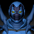 Blue_Beetle_Head2.png Bust for print of Blue Beetle DC Comic Fan Art - Bust for print of Blue Beetle DC Comic Fan Art