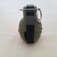 20240329_150724.jpg Airsoft Grenade Impact Cap Conventional Fuze Cap Gun Ring RGD-5 Style Sound Grenade "Meteorite" Reusable Grenade