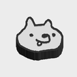 45.png silly dog knob for your 3d printer