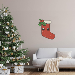 Sock-I-Wall-Decor-Color-Simulation.png Weihnachten: Socke I Wanddekoration