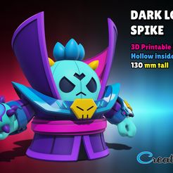 Dark-Lord-Spike_2v2.jpg DARK LORD SPIKE - BRAWL STARS - 3D PRINT MODEL