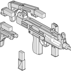 uzi 2.PNG 1/12 Walther UZI for figma