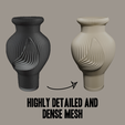 IMG_1681.png Vase -Antique- STL file, 3D model for 3D printing modern aesthetic vase decoration for living room floor vase artificial flowers vase gift