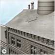 6.jpg Large modern brick industrial production plant with flat roof double vats on roof (23) - Modern WW2 WW1 World War Diaroma Wargaming RPG Mini Hobby