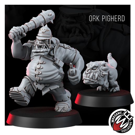 🚓 ORK PIGHERD・ 3D File for ・Cults