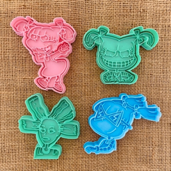 rugrats.png STL file RUGRATS COOKIE CUTTER COOKIE CUTTER・Template to download and 3D print