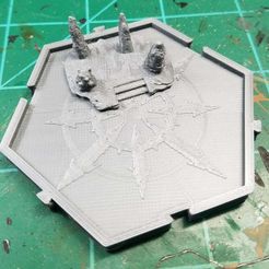 Chaos_Altar.jpg Free OBJ file Planetary Empires Tiles - Chaos・3D printing idea to download