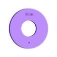 5cm.stl Cortador circular + discos guía