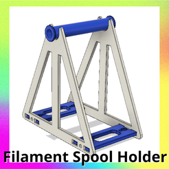 33.png STL file Filament Spool holder for 3D printer・3D printer design to download