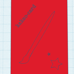 kakao-karte.png STL-Datei Kakao-Card (Künstlerausweis) Vorlage kostenlos・3D-druckbare Vorlage zum herunterladen