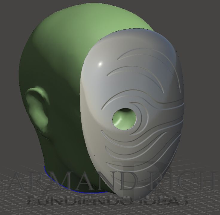 4.jpg Télécharger fichier 3MF MASK FIRST APPEARANCE OBITO UCHIHA, NARUTO • Objet pour impression 3D, ArmandRich