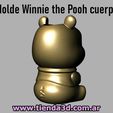 winnie-the-pooh-cuerpo-4.jpg Winnie the Pooh Body Pot Mold