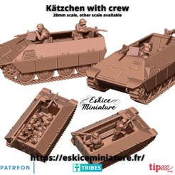 Katzchen-1.jpg Kätzchen with troop - 28mm