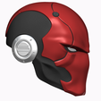 Screen Shot 2020-10-04 at 3.37.18 pm.png DC - Red Ronin Red Hood Helmet Cosplay Mask